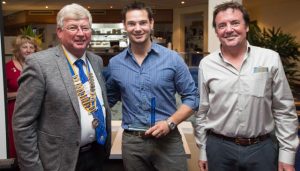 Patrik Iwanowski - winner of the prestigious Rotary Club of Fremantle's Pride of Workmanship Award